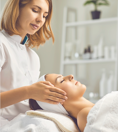 Trattamento viso in spa